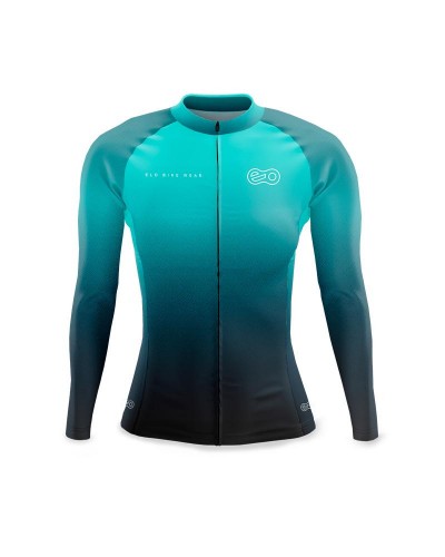 Detalhes do produto Camisa de ciclismo Feminina Acqua - manga longa