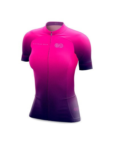 Detalhes do produto Camisa de Ciclismo Feminina Purple