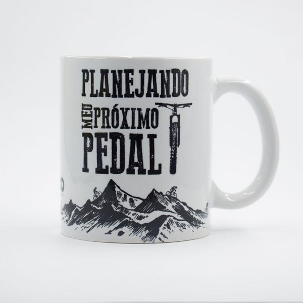 Caneca  Porcelana Mountain Bike  - Planejamento do Pedal - Foto 2