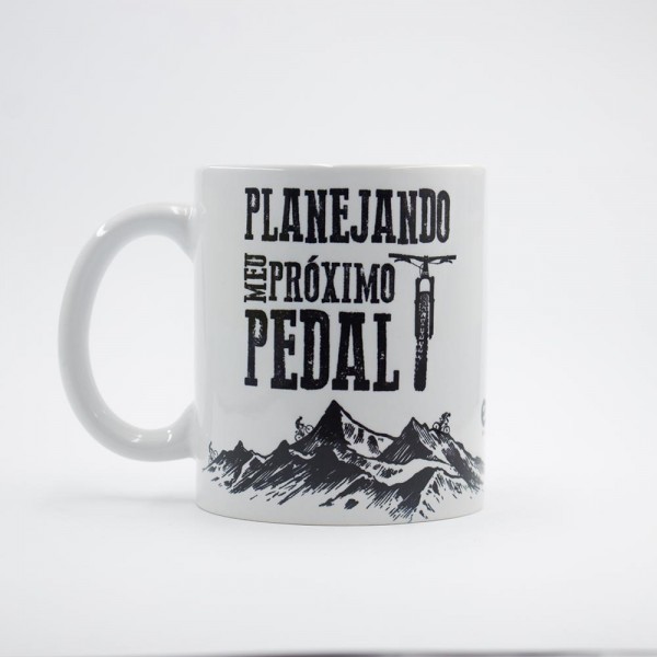 Caneca  Porcelana Mountain Bike  - Planejamento do Pedal