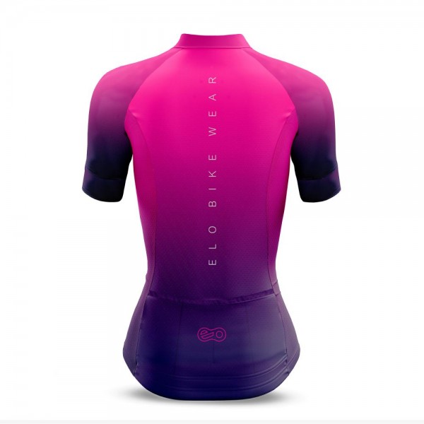 Camisa de Ciclismo Feminina Purple - Foto 2