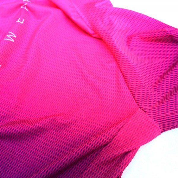 Camisa de Ciclismo Feminina Purple - Foto 4