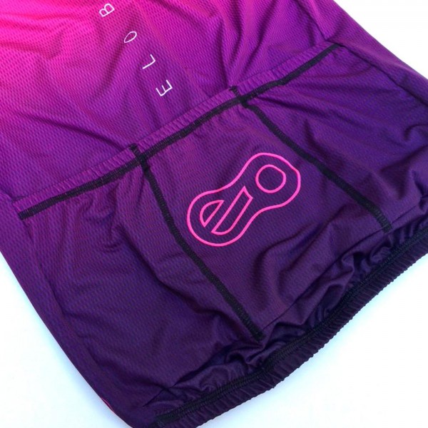 Camisa de Ciclismo Feminina Purple - Foto 5