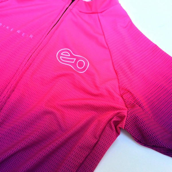 Camisa de Ciclismo Feminina Purple - Foto 6