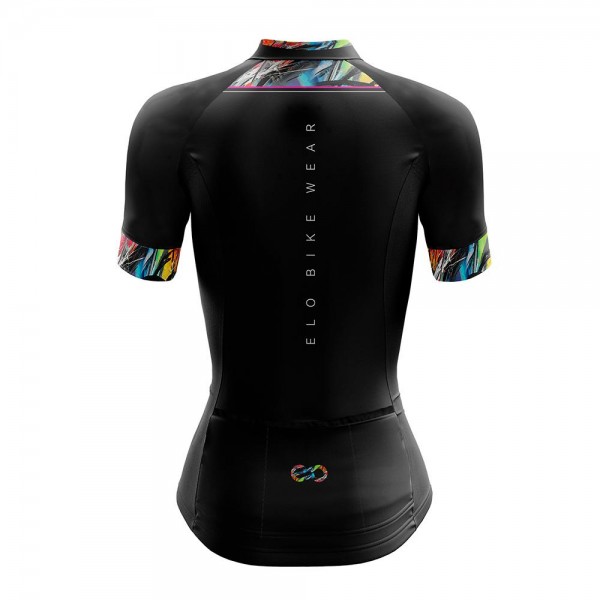 Camisa de Ciclismo Feminina Black Colors - Foto 2