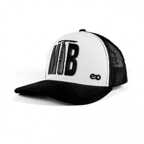 Boné MTB  Lifestyle – White Black