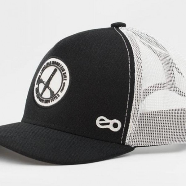 Boné Mtb Lifestyle - Preto com Branco - Foto 4