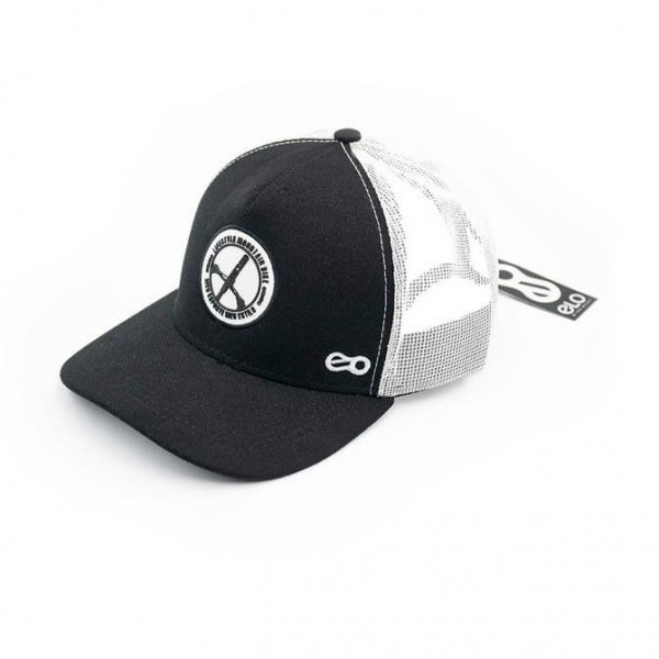 Boné Mtb Lifestyle - Preto com Branco