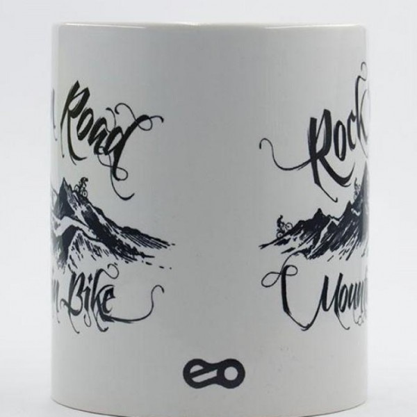 Caneca Porcelana Rock n Road Mtb - Foto 3